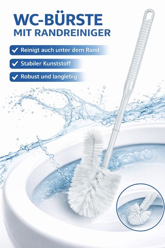 Bürste mit randreiniger - bürste,